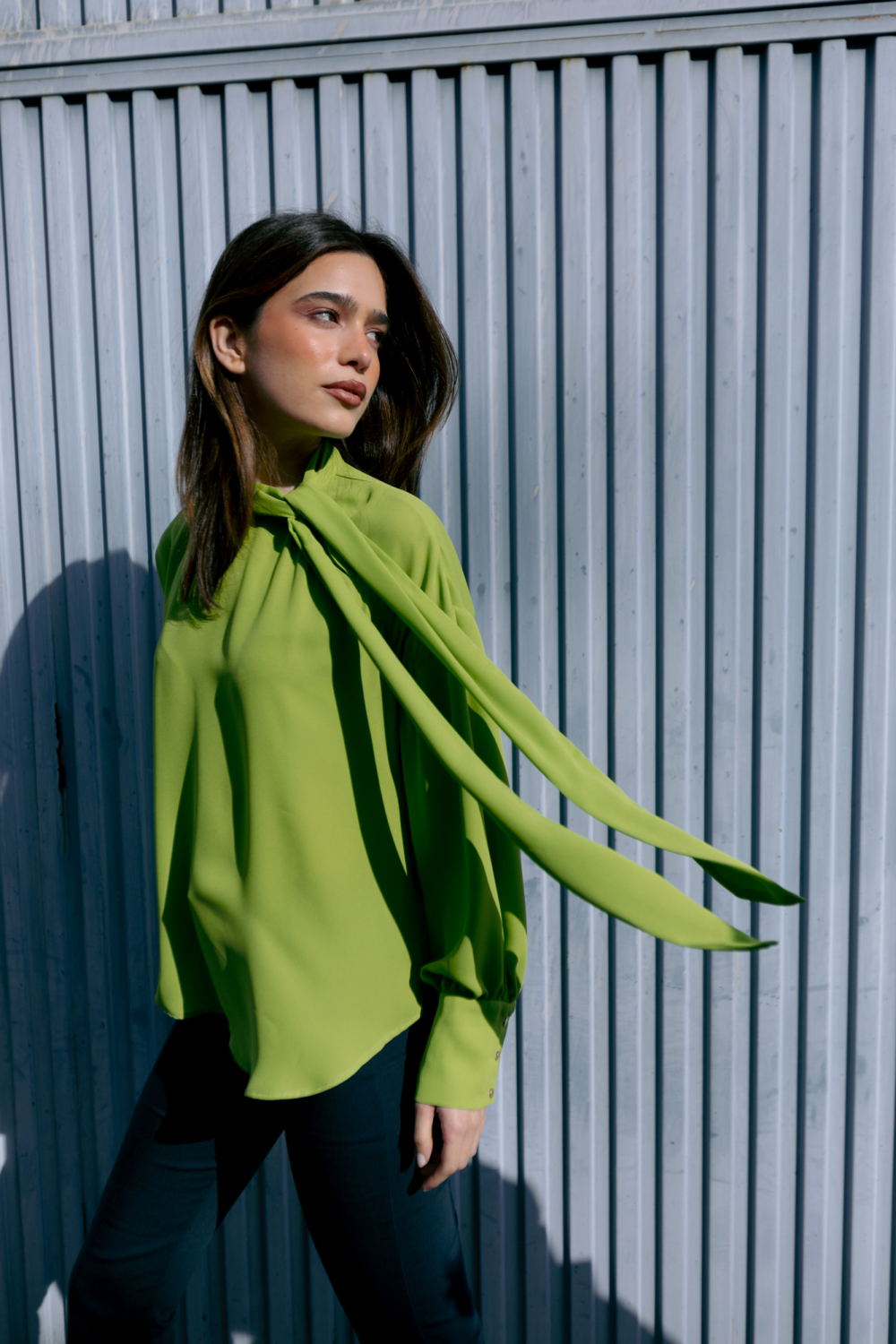 CAMISA VERDE LAZADA - Imagen 2