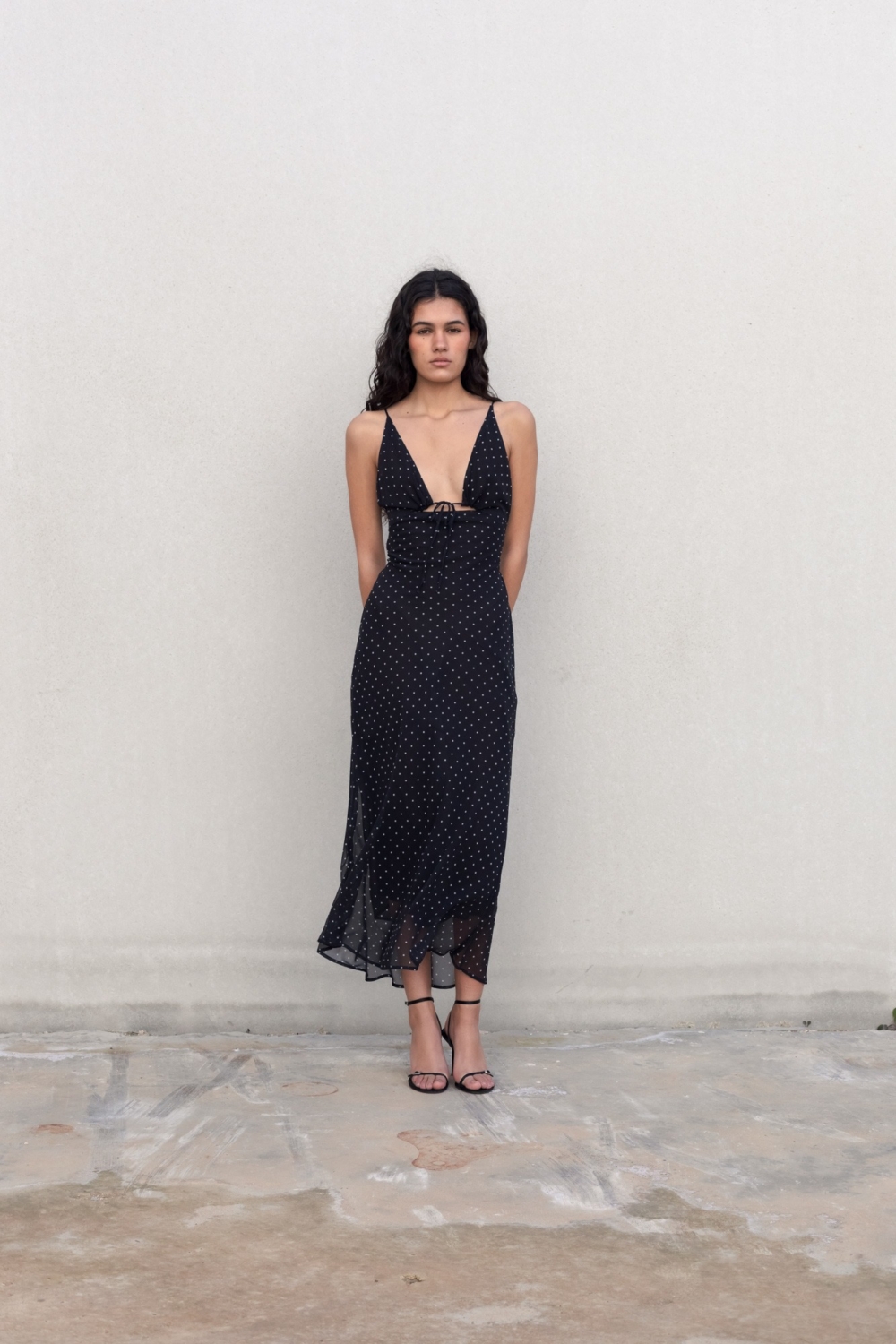 VESTIDO MIDI ESTAMPADO - Imagen 6