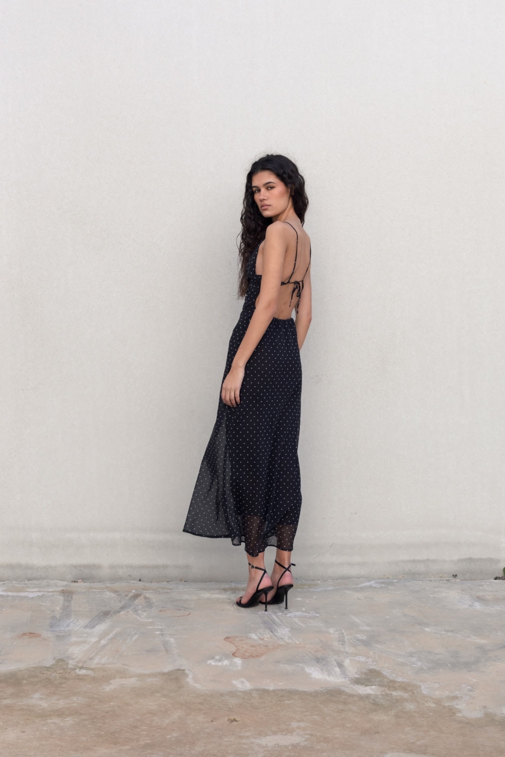 VESTIDO MIDI ESTAMPADO - Imagen 9