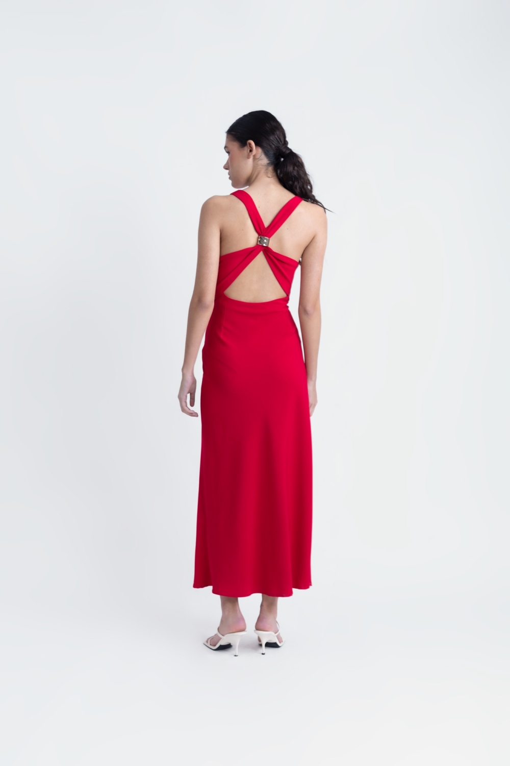 VESTIDO APLIQUE ESPALDA - Imagen 4